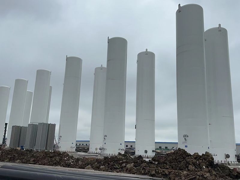 雙層二氧化碳儲能容器